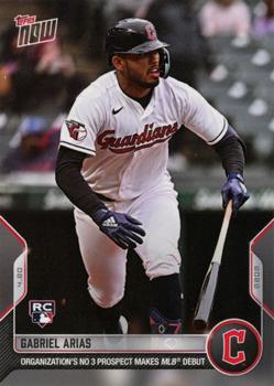 2022 Topps Now #76 Gabriel Arias Front