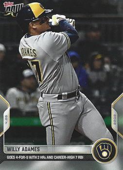 2022 Topps Now #98 Willy Adames Front