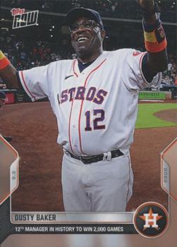 2022 Topps Now #121 Dusty Baker Front
