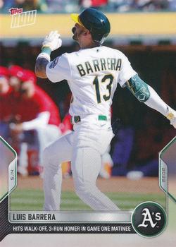 2022 Topps Now #178 Luis Barrera Front