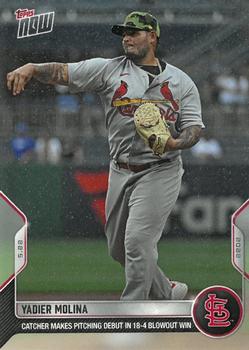 2022 Topps Now #216 Yadier Molina Front