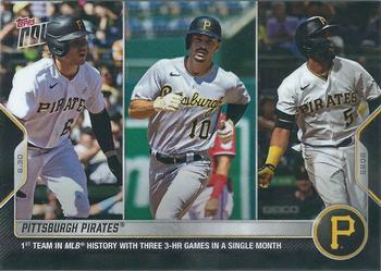 2022 Topps Now #440 Pittsburgh Pirates Front