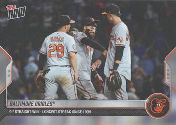 2022 Topps Now #519 Baltimore Orioles Front