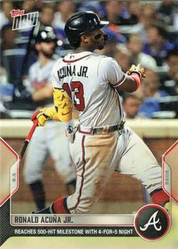 2022 Topps Now #659 Ronald Acuña Jr. Front