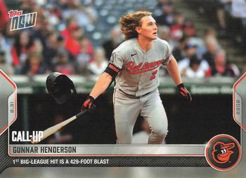 2022 Topps Now #819 Gunnar Henderson Front