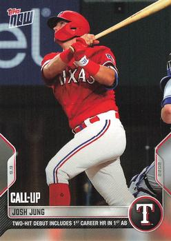 2022 Topps Now #876 Josh Jung Front