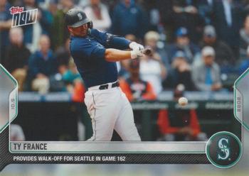 2022 Topps Now #1027 Ty France Front