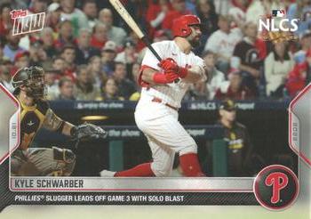 2022 Topps Now #1112 Kyle Schwarber Front