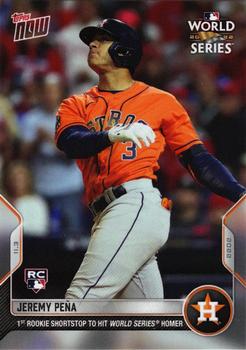 2022 Topps Now #1152 Jeremy Peña Front