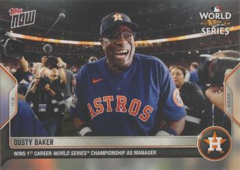 2022 Topps Now #1162 Dusty Baker Front
