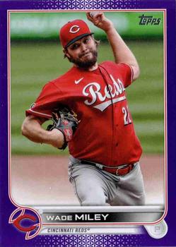 2022 Topps - Purple #203 Wade Miley  Front