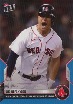 2022 Topps Now - Blue #824 Rob Refsnyder Front