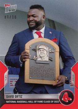 2022 Topps Now - Red #587 David Ortiz Front