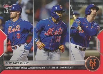 2022 Topps Now - Red #1015 New York Mets Front
