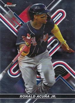 2022 Finest #31 Ronald Acuña Jr. Front