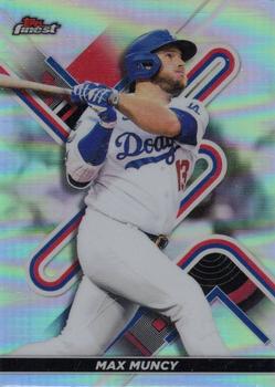 2022 Finest #124 Max Muncy Front