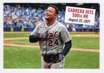 2022 Topps Archives #308 Cabrera Hits 500th HR Front
