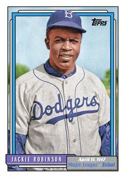 2022 Topps Archives #374 Jackie Robinson Front