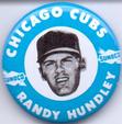 1969-70 Sunoco Chicago Cubs Pins #NNO Randy Hundley Front