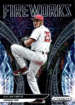 2021 Panini Prizm Draft Picks - Fireworks #F-DS Dylan Smith Front