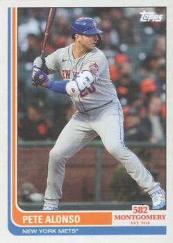 2022 Topps 582 Montgomery Club Set 3 #6 Pete Alonso Front