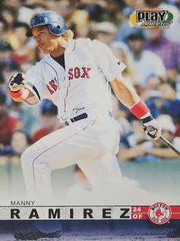 2003 Upper Deck Collectibles MLB PlayMakers #MR-2003 Manny Ramirez Front