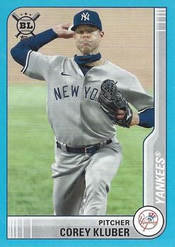 2021 Topps Big League - Electric Blue #84 Corey Kluber Front