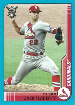 2021 Topps Big League - Electric Blue #203 Jack Flaherty Front