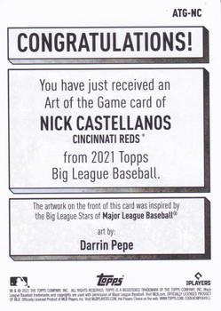 2021 Topps Big League - Art of the Game #ATG-NC Nick Castellanos Back