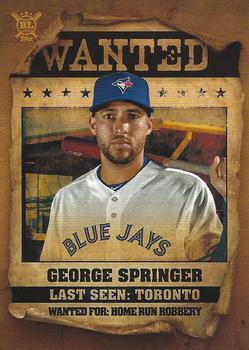 2021 Topps Big League - Wanted #WT-13 George Springer Front