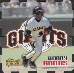 1998 Topps Sportzcubz #3 Barry Bonds Front