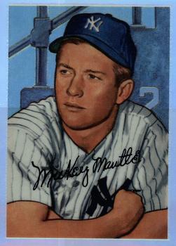 1996 Bowman's Best - Mickey Mantle Commemorative Reprint Finest Refractor #20 Mickey Mantle Front