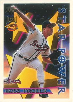 1996 Topps Team Topps Atlanta Braves #3 Greg Maddux Front