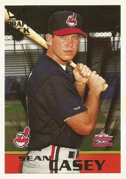 1996 Topps Team Topps Cleveland Indians #25 Sean Casey Front