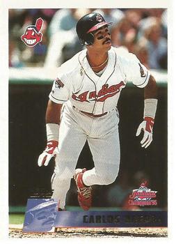 1996 Topps Team Topps Cleveland Indians #75 Carlos Baerga Front
