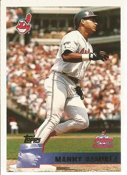 1996 Topps Team Topps Cleveland Indians #400 Manny Ramirez Front