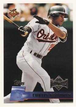 1996 Topps Team Topps Baltimore Orioles #121 Curtis Goodwin Front