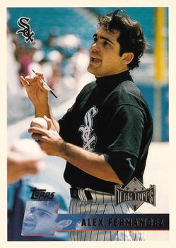 1996 Topps Team Topps Chicago White Sox #194 Alex Fernandez Front