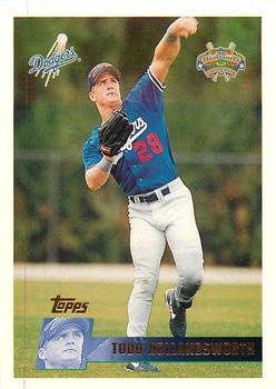 1996 Topps Team Topps Los Angeles Dodgers #48 Todd Hollandsworth Front