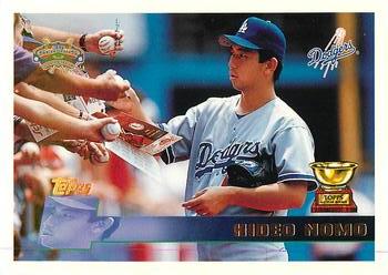 1996 Topps Team Topps Los Angeles Dodgers #136 Hideo Nomo Front