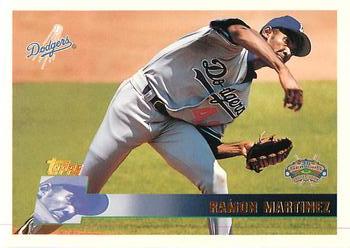 1996 Topps Team Topps Los Angeles Dodgers #206 Ramon Martinez Front