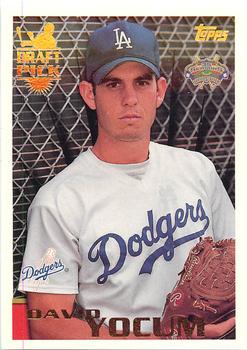 1996 Topps Team Topps Los Angeles Dodgers #236 David Yocum Front
