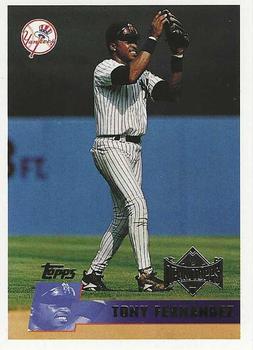 1996 Topps Team Topps New York Yankees #27 Tony Fernandez Front