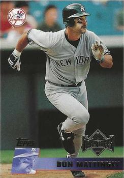 1996 Topps Team Topps New York Yankees #185 Don Mattingly Front