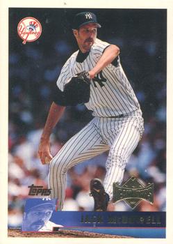 1996 Topps Team Topps New York Yankees #203 Jack McDowell Front