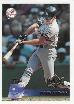 1996 Topps Team Topps New York Yankees #323 Wade Boggs Front