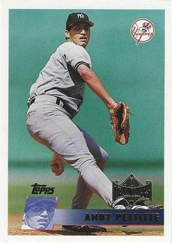 1996 Topps Team Topps New York Yankees #378 Andy Pettitte Front