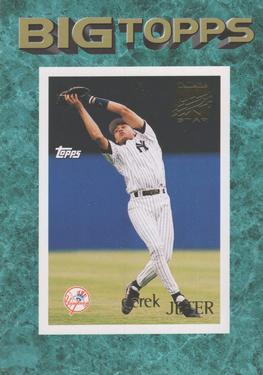 1996 Topps Team Topps New York Yankees - Big Topps #NNO Derek Jeter Front