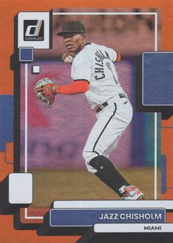 2022 Donruss - Holo Orange #106 Jazz Chisholm Front