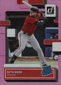 2022 Donruss - Holo Pink #58 Seth Beer Front